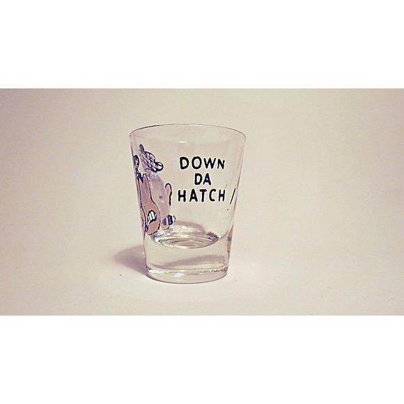 Vintage Shot Glass GIT R DONE Larry the Cable Guy - Picture 1 of 1